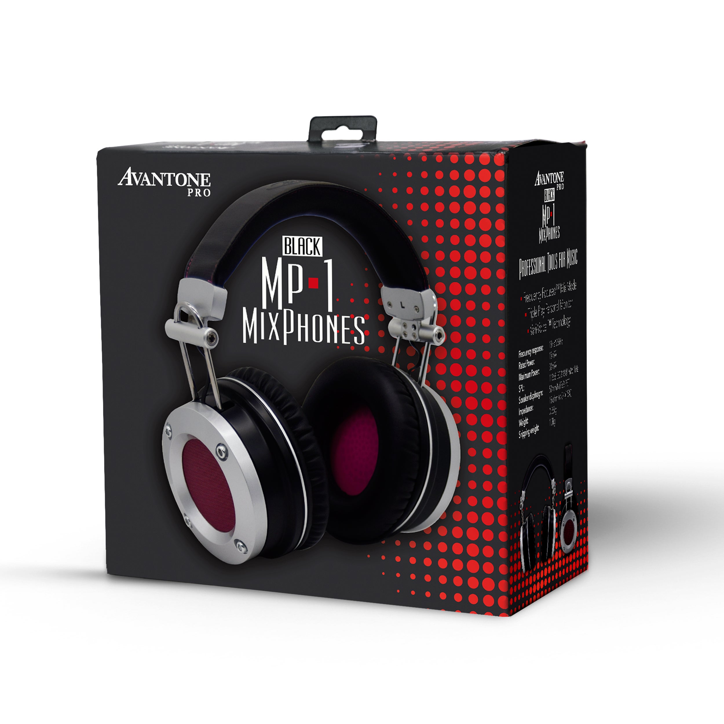 Avantone Pro MixPhone MP1 Black Triple Play Personal Monitor
