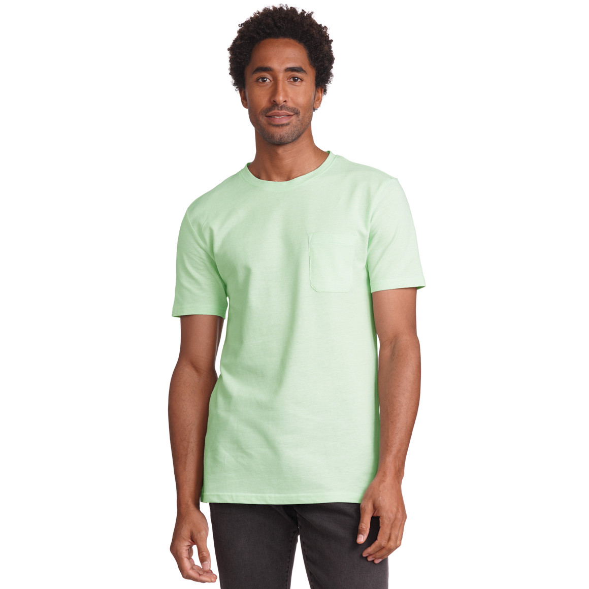 VanVaan Herren T-Shirt in Piqué-Qualität hellgrün
