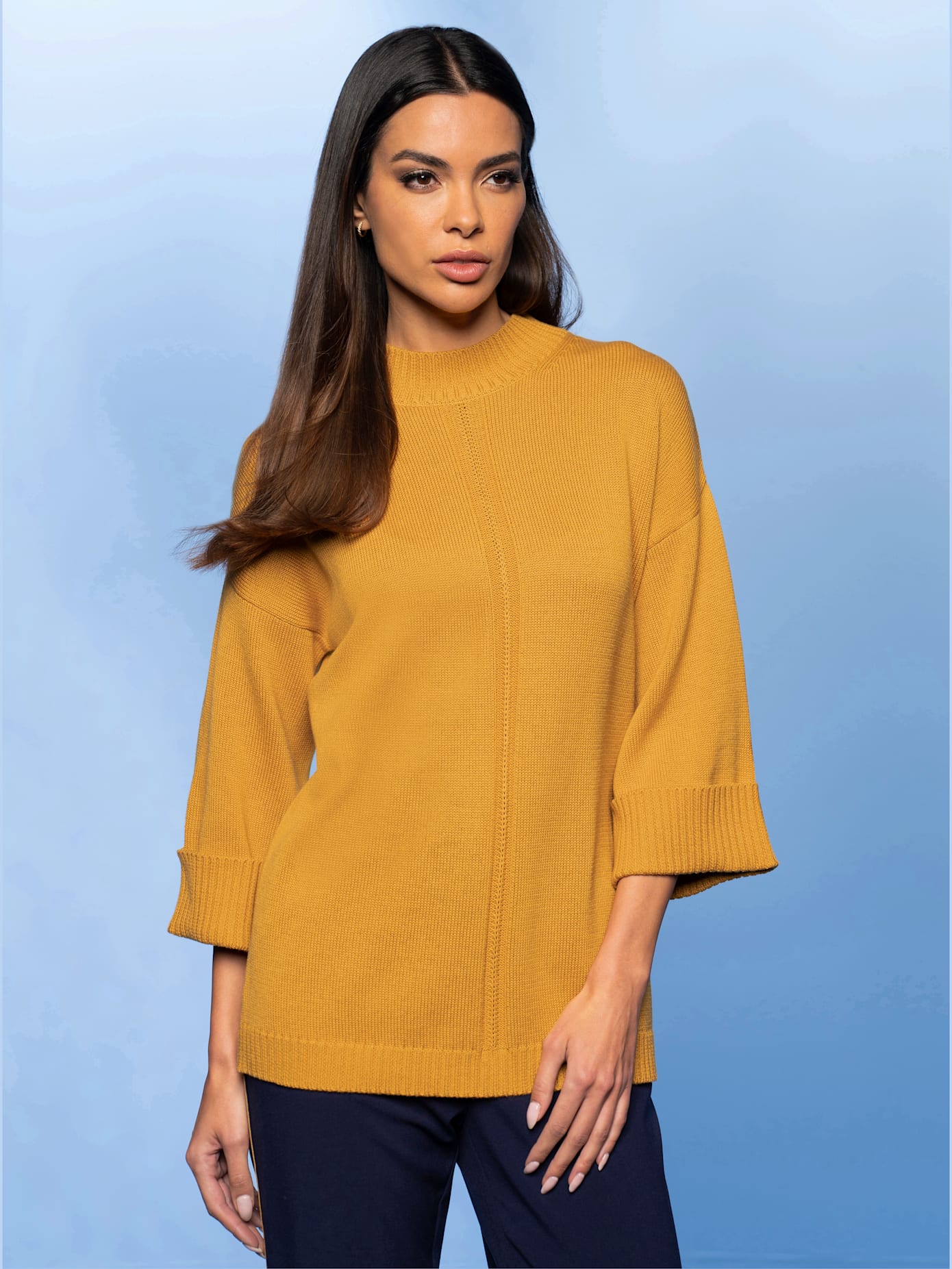 Pull col montant chaud