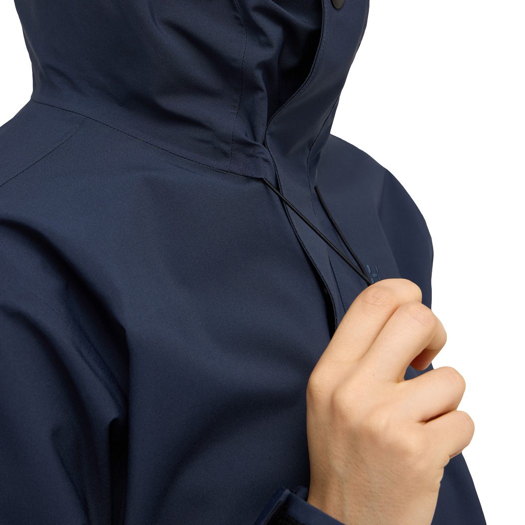 Haglöfs Breeze Proof Hardshelljacke Damen tarn blue