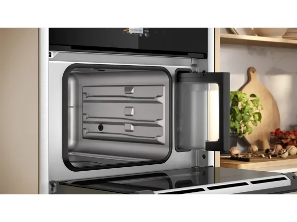 Neff C24DR1XN0, Lille, 38 L, 30 - 100 °C, Rustfrit stål, Berøring, Top forside