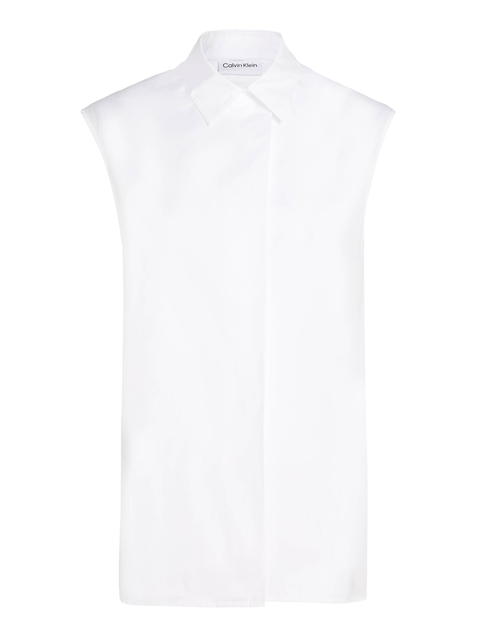 CALVIN KLEIN| Damen Blusentop COTTON ARCHIVE SLEEVELESS SHIRT