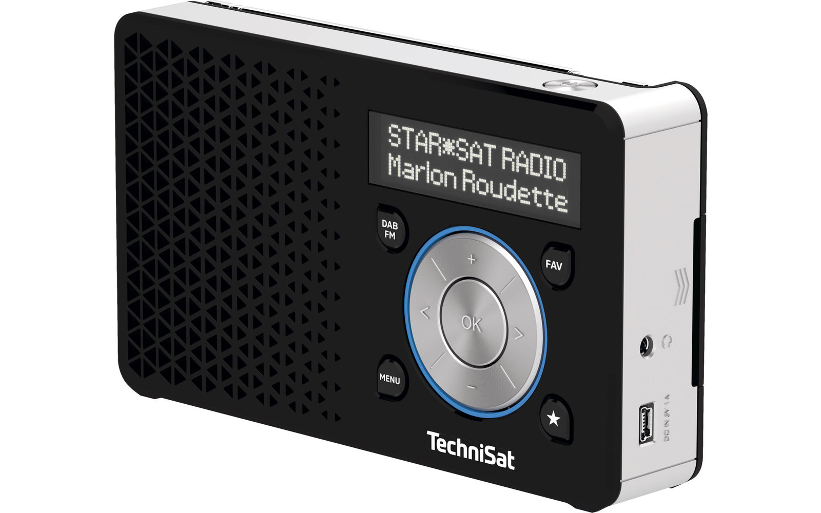 TechniSat DAB+ Digitradio 1 Tragbares Digitalradio mit integriertem Akku