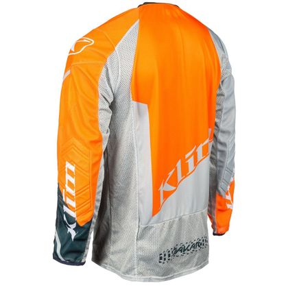Maillot cross KLIM DAKAR STRIKING PETROL 2022 - Orange / Bleu