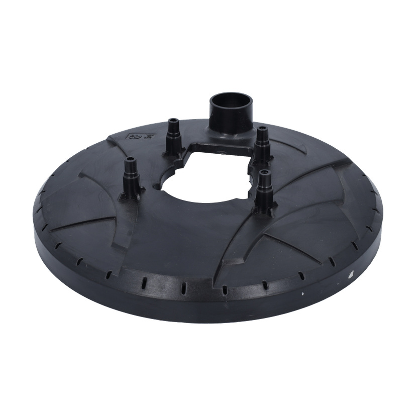 Plastdeksel for slipeplate