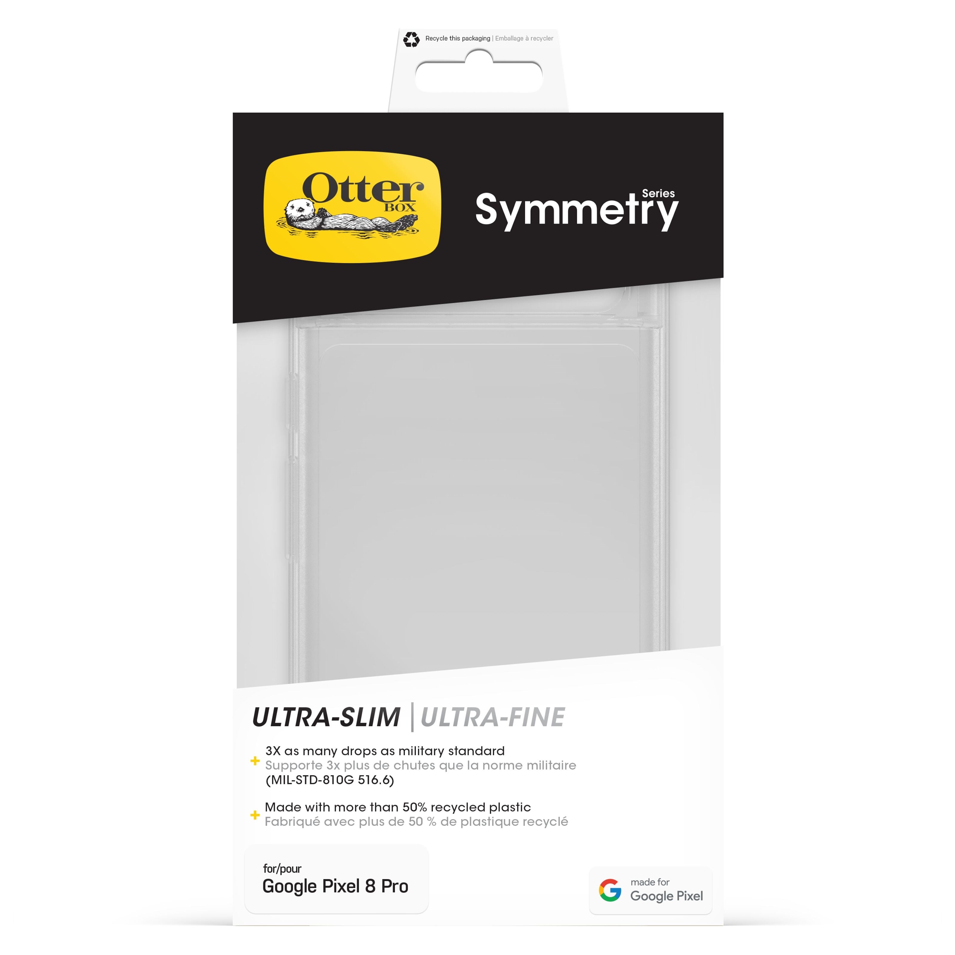 Otterbox Symmetry Transparent deksel til Google Pixel 8 Pro