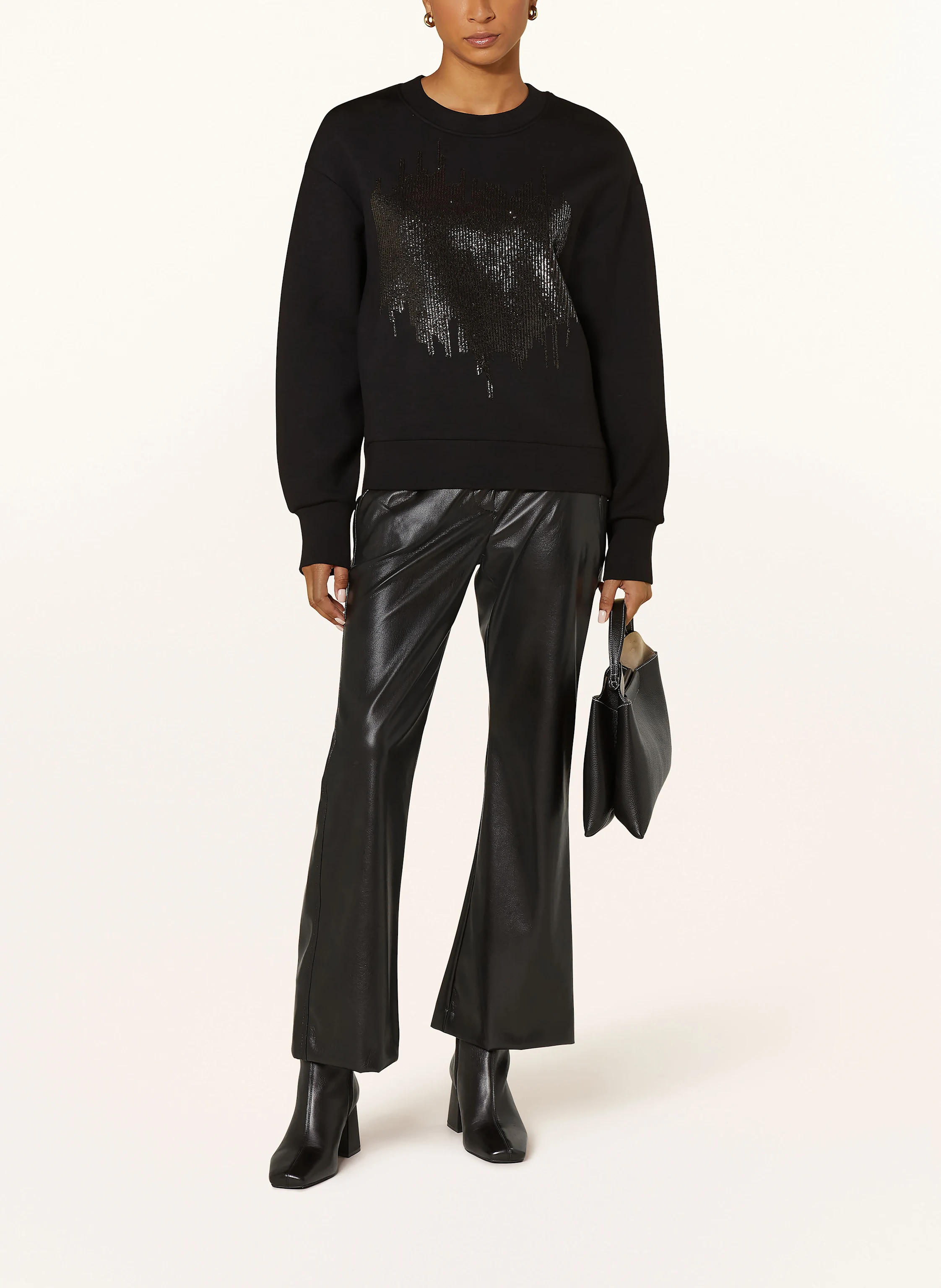 MOS MOSH Sweatshirt MMDAKOTA mit Schmucksteinen