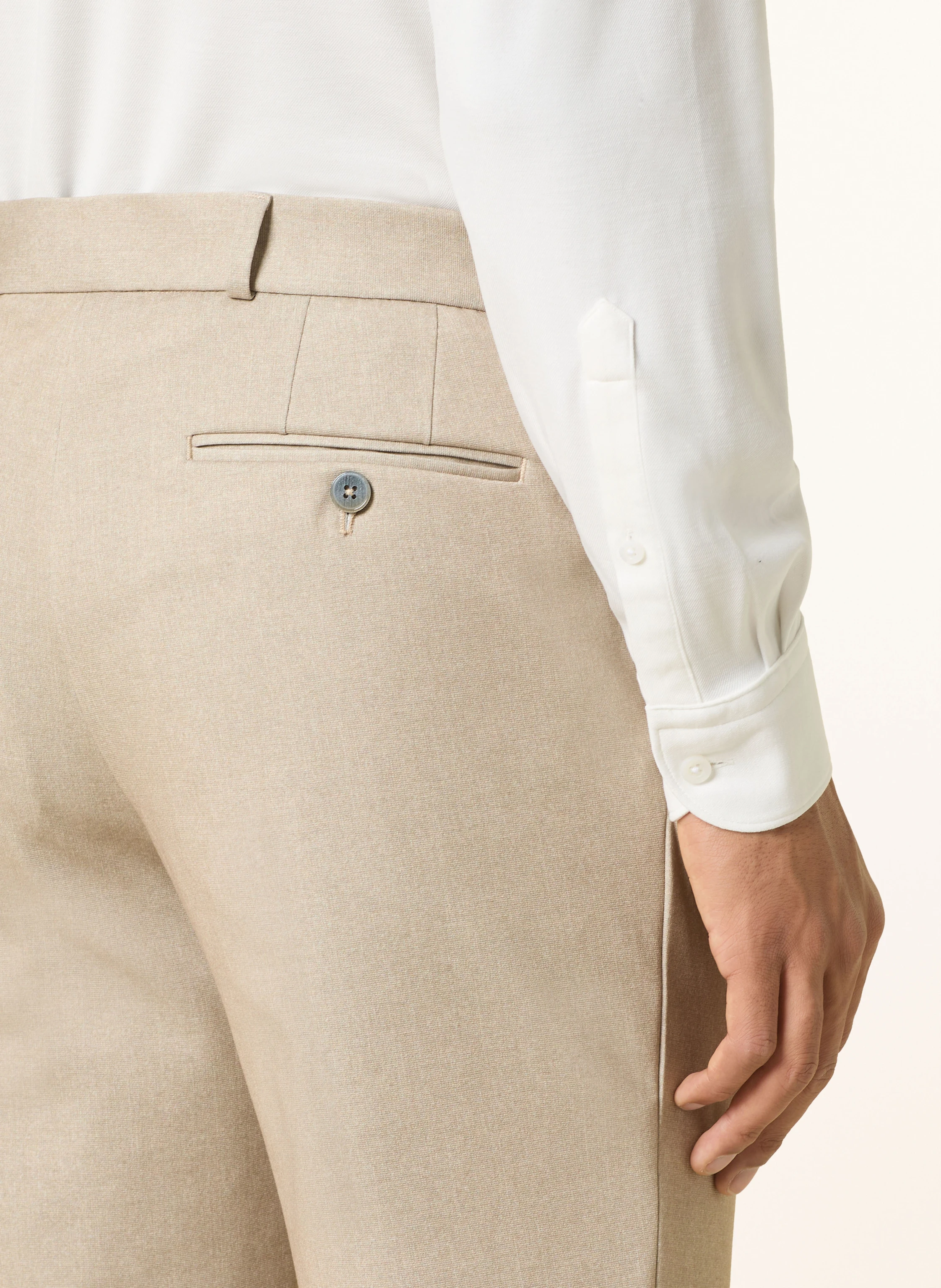 PAUL Anzughose Slim Fit aus Jersey