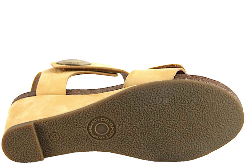 CASHOTT CASABERTA SANDAL I GULT NUBUCK