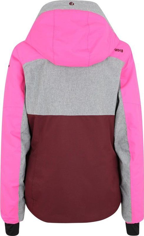 Icepeak - Calion - Dames Ski Jas - Roze/Grijs - Waterdicht