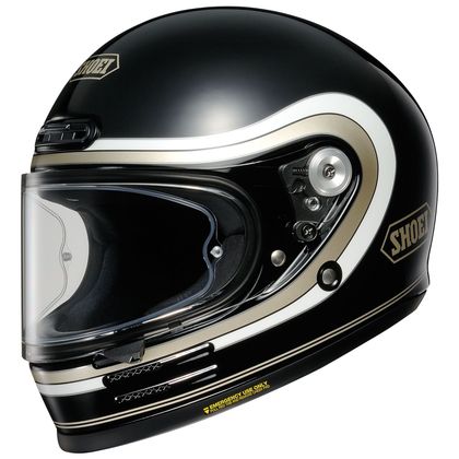 Casque Shoei GLAMSTER 06 - BIVOUAC - Noir / Blanc
