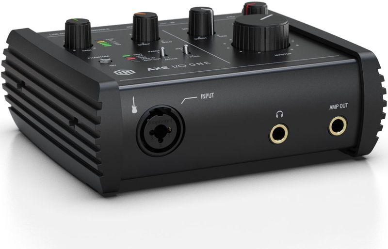 IK Multimedia - AXE I/O ONE - USB-Interface - Zwart - Hoogwaardige Geluidskwaliteit