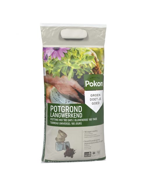 Pokon Potgrond Langwerkend - Potgrond Turf - 10 l