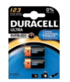 Duracell Ultra 123 BG2 Wegwerpbatterij CR123A Lithium