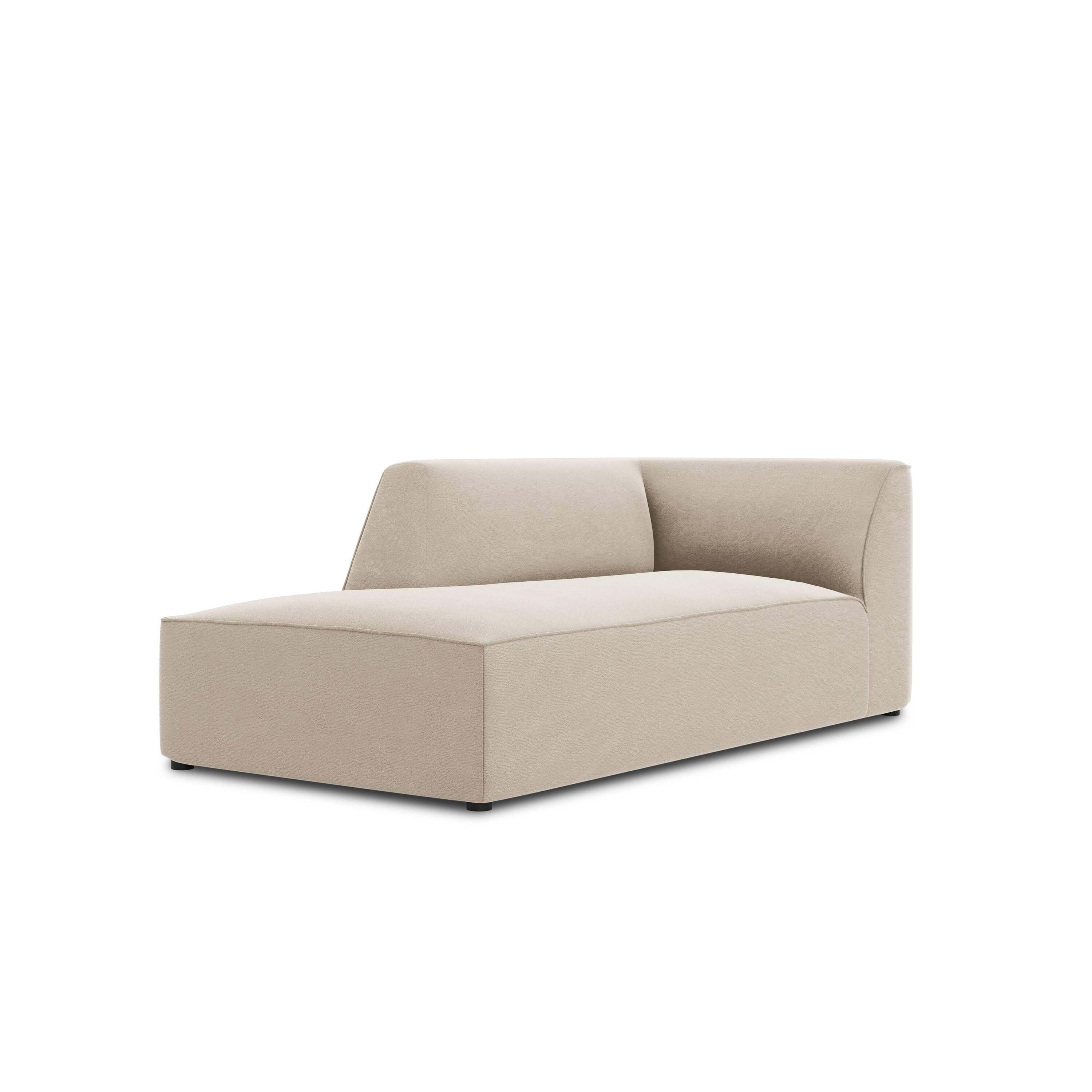Windsor & Co Sao Chaise Longue Links - Velvet - Beige