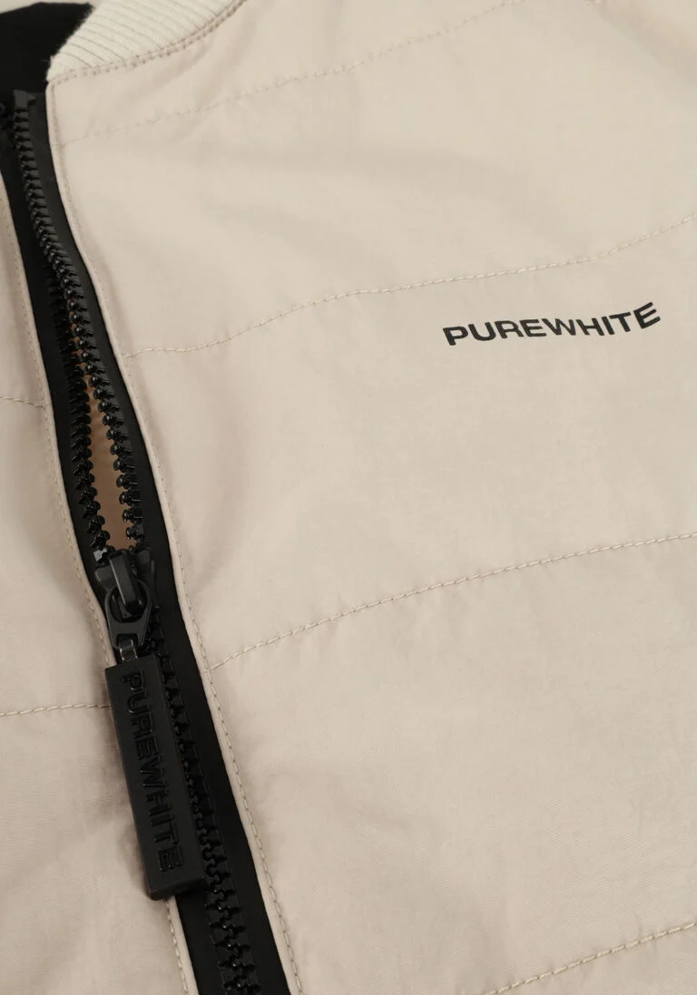 PUREWHITE zand purewhite bodywarmer light padded bodywarmer