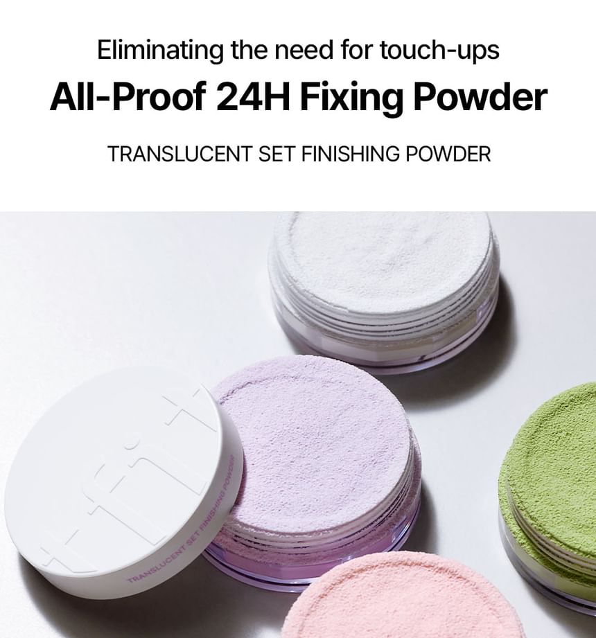 TFIT - Translucent Set Finishing Powder - 8 soorten