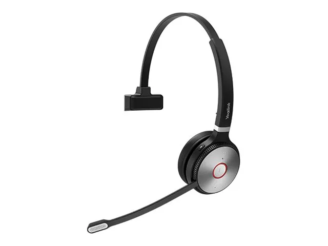 Yealink WH62 Mono - Til Microsoft Teams - headset - på øret - DECT - trådløs - Certified for Microsoft Teams