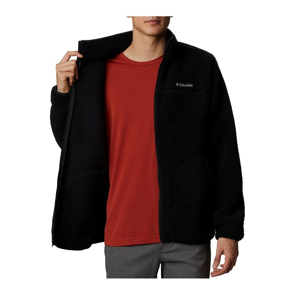 Columbia RUGGED RIDGE II - Polaire Homme black