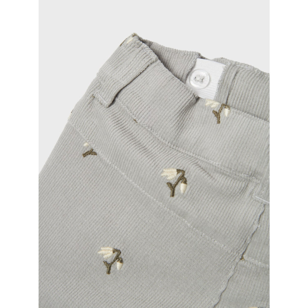 Køb Lil'Atelier Mirage Gray Bella Baggy Coduroy Bukser