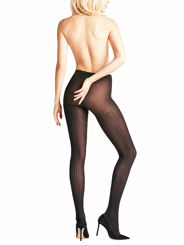 FALKE Modestrumpfhose Prime Rib 60 Black schwarz