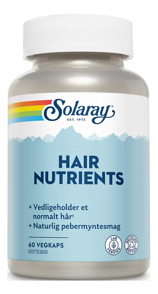 Solaray Hair Nutrients - 60 kaps.