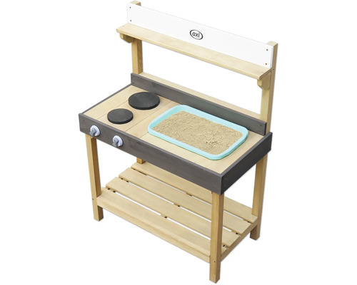 Zand- en waterspeelkeuken, middelgrijs