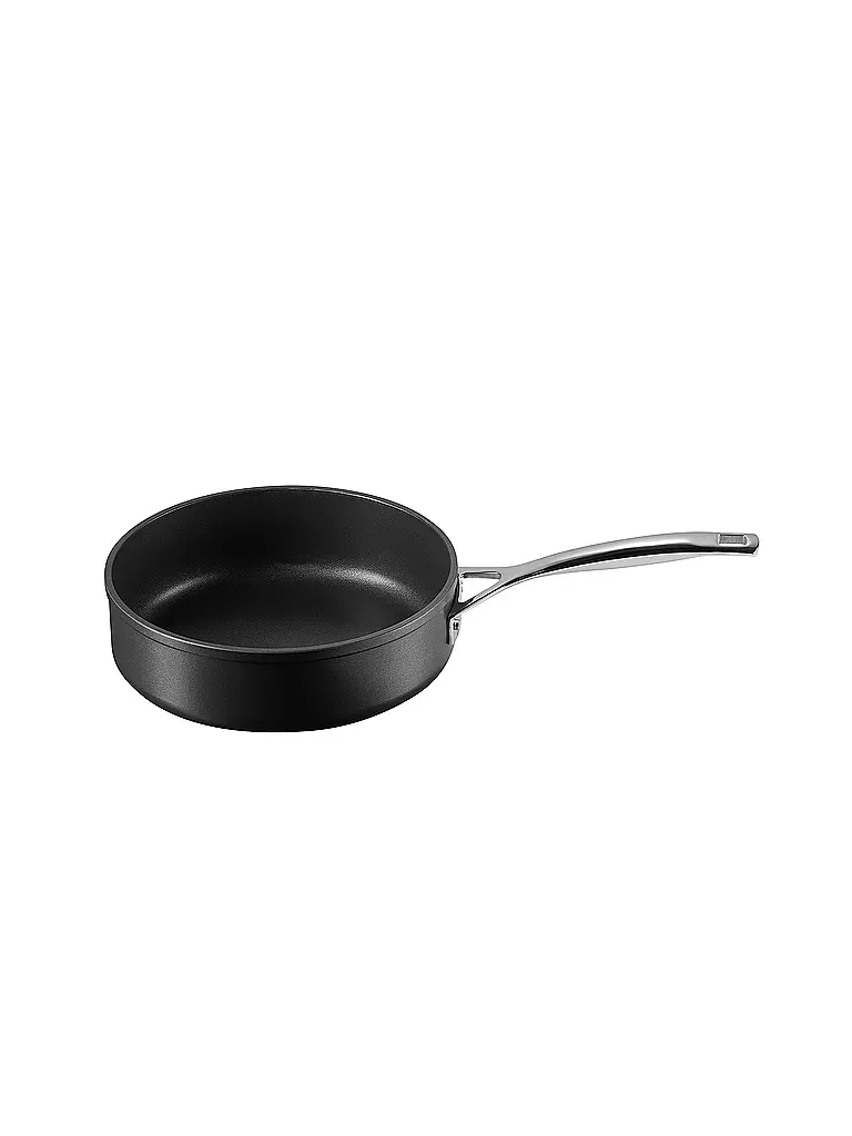 LE CREUSET Aluminium-Sautepfanne 24cm Antihaft Schwarz schwarz