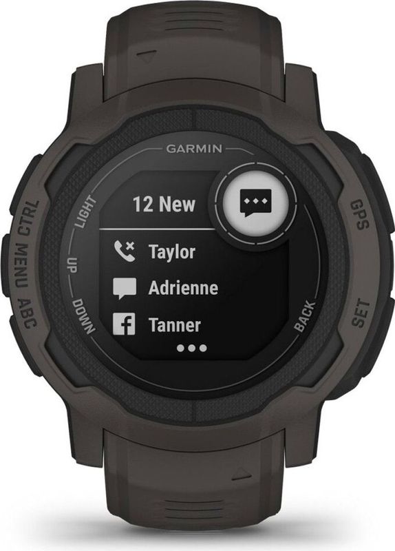 Garmin Instinct 2 - Sporthorloge met GPS - Smartwatch voor heren - 45mm - Graphite