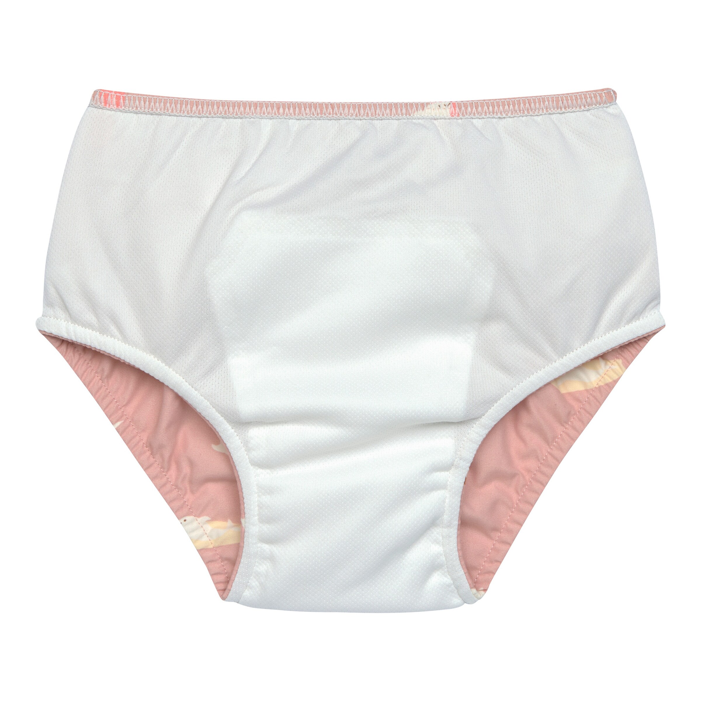 Lässig Badewindelhose Delfine rosa/bunt