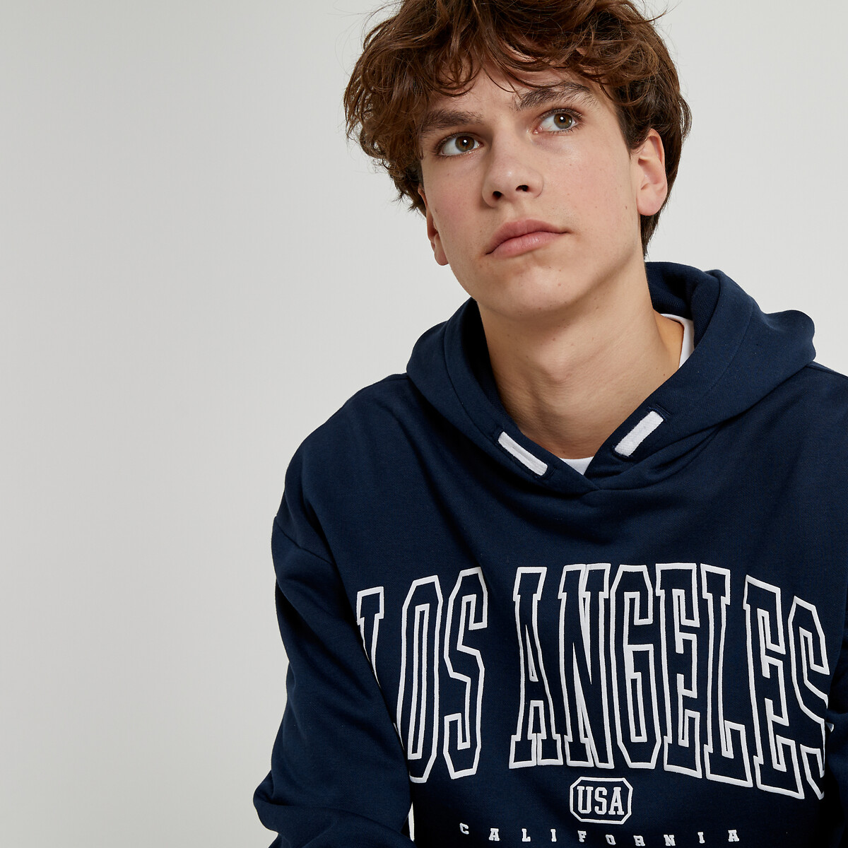 COLEÇÕES LA REDOUTE<br>Moletom oversized em molton