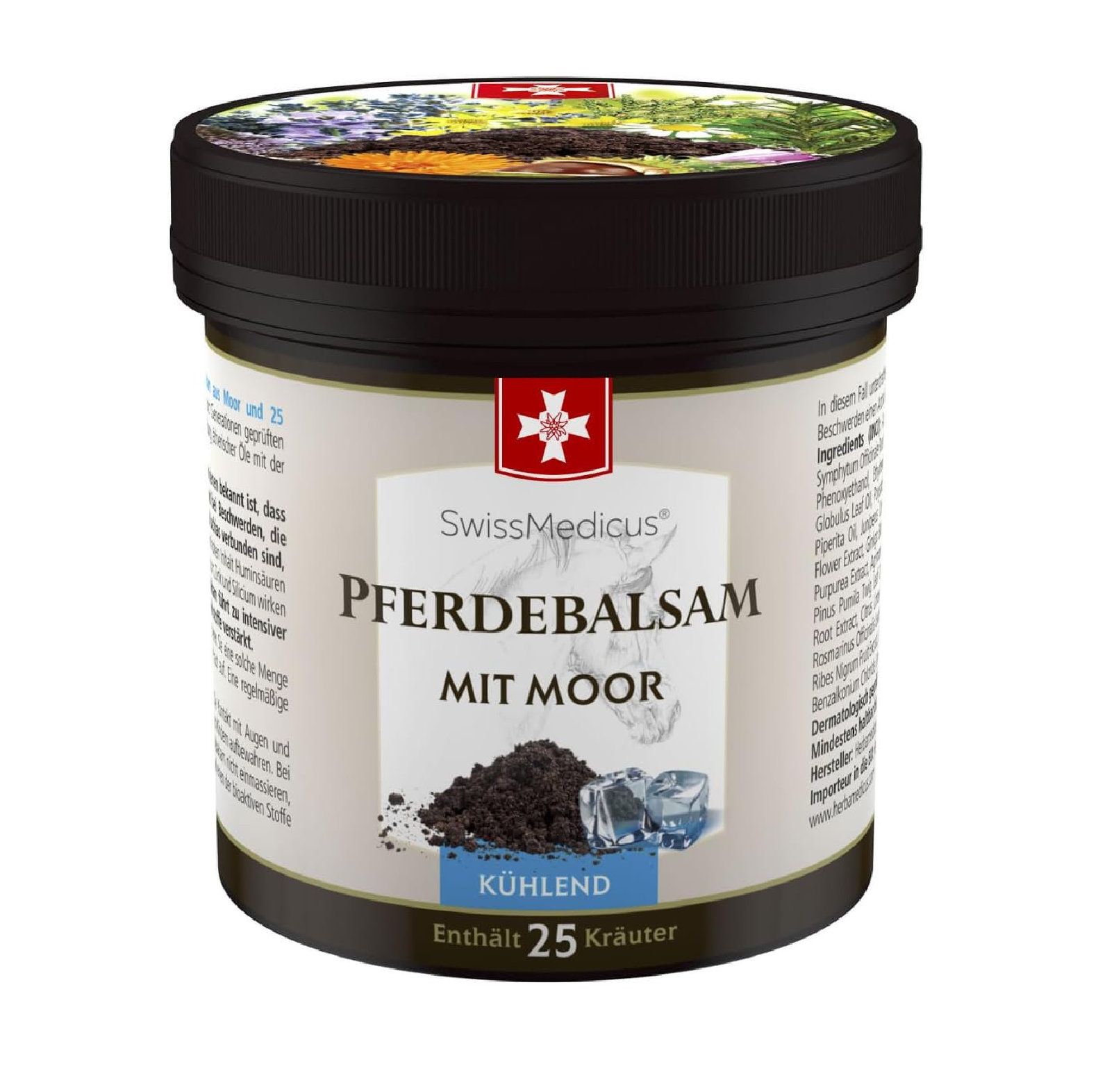 SwissMedicus Pferdebalsam mit kühlender Moor