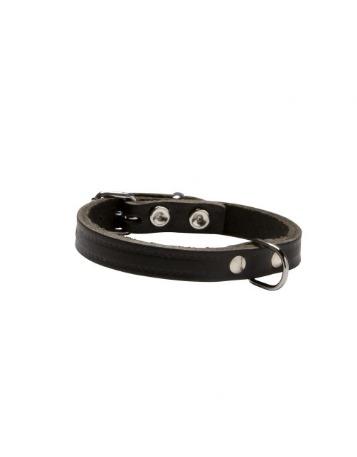 Adori Halsband Soft Met Print Donkerbruin - Hondenhalsband