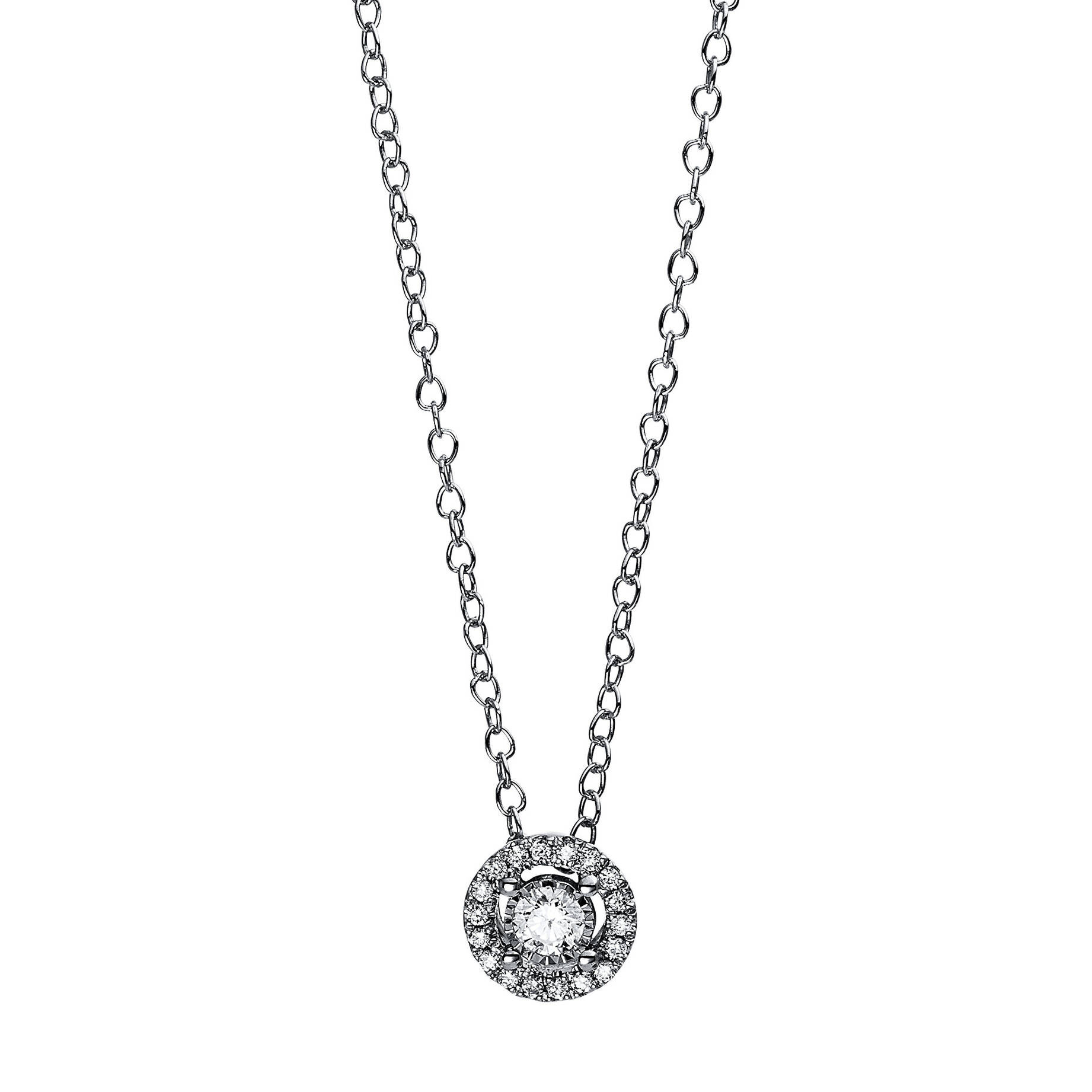 Diamond Group| Damen Collier mit Anker-Anhänger