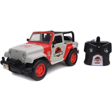 Jada Toys Jurassic Park RC Jeep Wrangler
