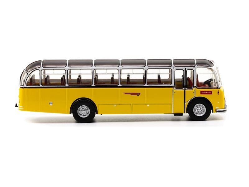 ACE Bus C40U Haifisch PTT 3-Pässe-Fahrt 1:87 Detailgetreuer Miniaturbus im kompakten Format