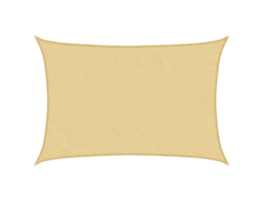 VIDAXL - Voile d'ombrage sable 4,5x3 m 100 % polyester oxford