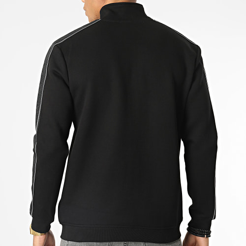 Veste Zippée A Bandes Z2YQ10-KB3P2 Noir