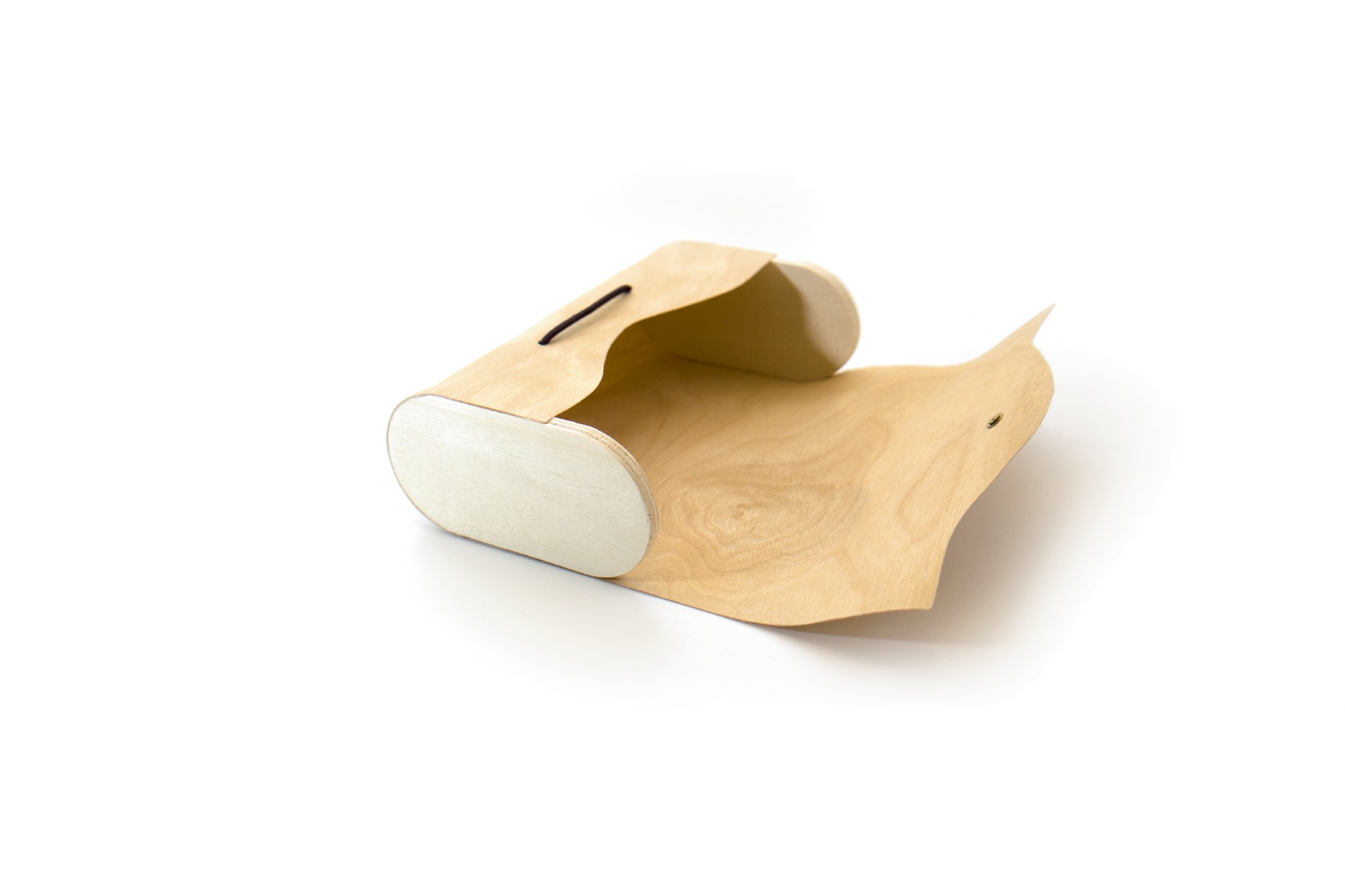 Box 'Berk', Birkenholzfurnier, B 16 cm, H 10 cm von fischer's lagerhaus