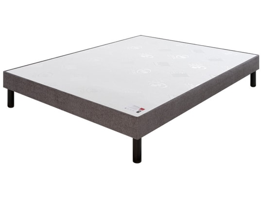 EPEDA - Sommier  90 x 200 Voyage chenille gris 0920