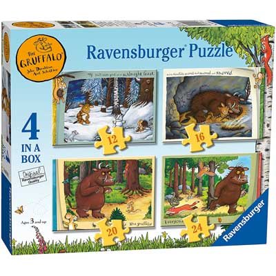 The Gruffalo 4 In A Box Puzzle