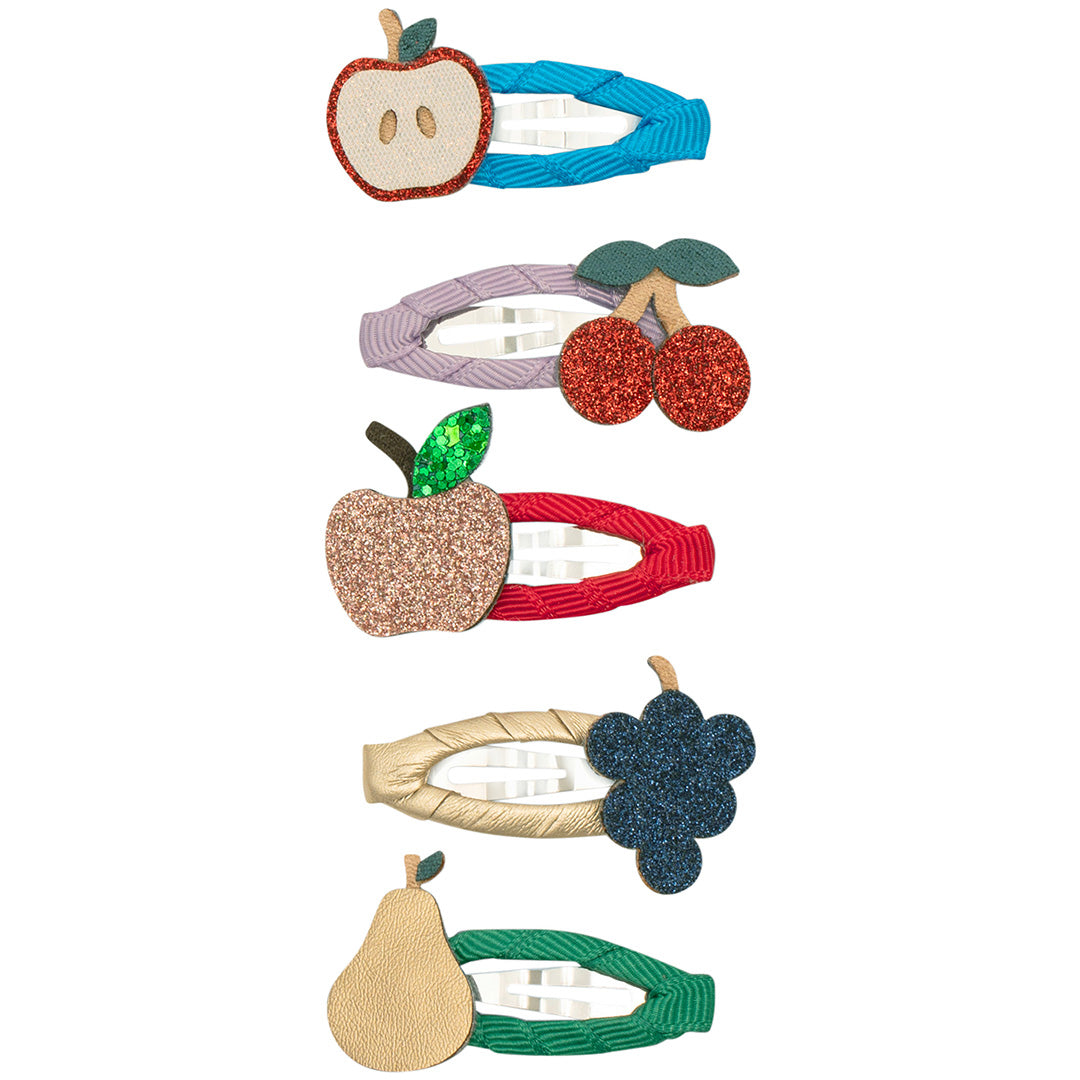 mimi & lula haarspeldjes fruity - multi - 5st