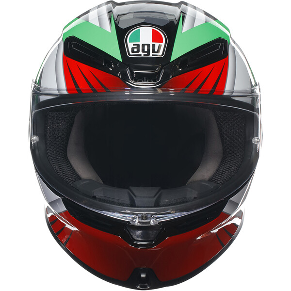 AGV - Casque K6 S Excite Vert / Blanc / Rouge