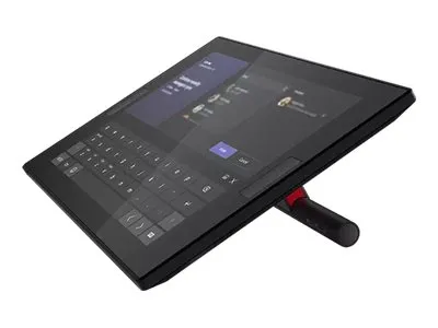 Lenovo ThinkSmart One - Videokonferencepakke (berøringsskærmkonsol, beregningssystem) - med 3 års Lenovo Premier Support   First Year Maintenance - Certified for Microsoft Teams Rooms - sort