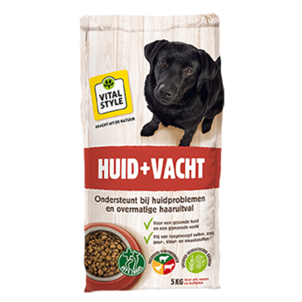 VITALstyle Hondenvoer Huid & Vacht 5 kg