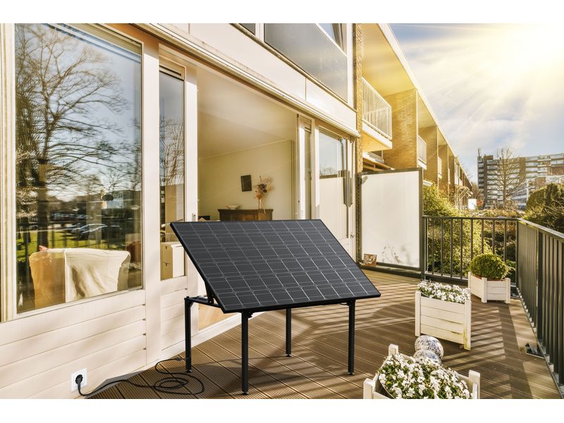 Technaxx Solaranlage Tischkraftwerk 400 W TX-250 Tischkraftwerk ideal zur Deckung der Grundlast während des Tages in Ihrem Haus