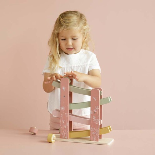Circuit en bois Rose - LITTLE DUTCH