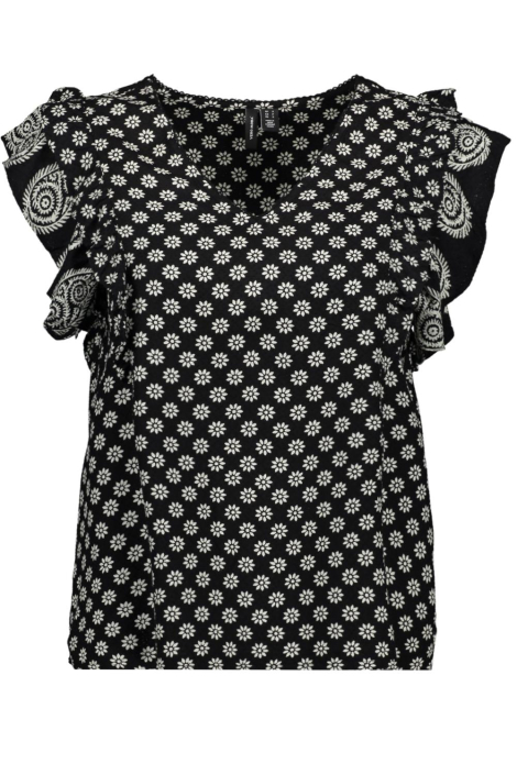 Vero Moda zwarte dames t-shirt