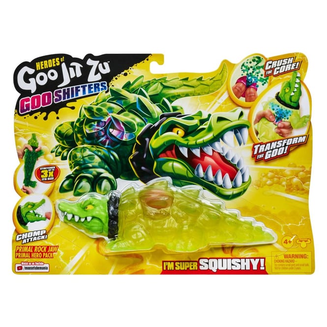 Heroes of Goo Jit Zu - Goo Shifters Primal Rock Jaw - Kroko