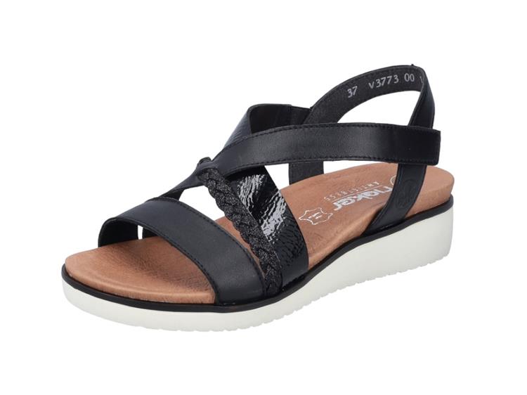 Rieker V3773 schwarz/schwarz/black